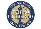 top 40 under 40 lawyers logo