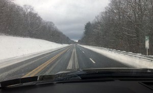 PA winter driving accidents
